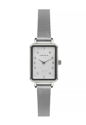 Carlheim Dames Watches Mila Petite Square 2620, Mop White, zilver, Classic