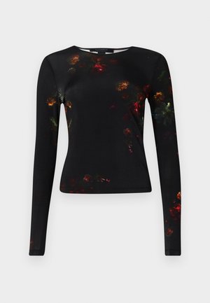 AllSaints KATLYN  - Long sleeved top - mortem black