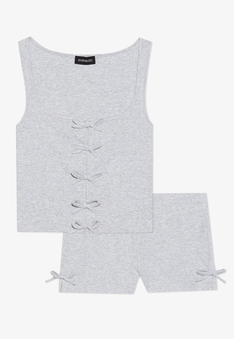 Even&Odd Top grijs gemêleerd