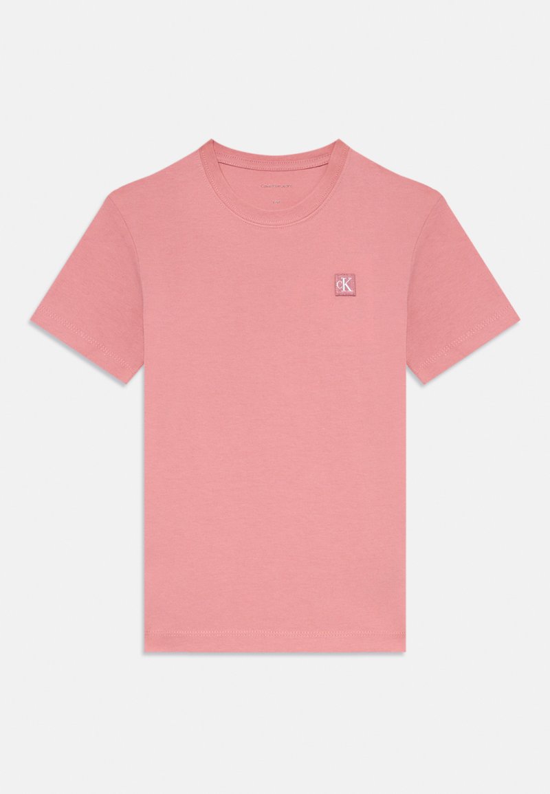 Calvin Klein Jeans MONO MINI BADGE UNISEX - Camiseta básica - brandied apricot