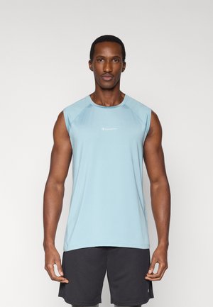 LIGHT STRETCH TANK - Felső - light blue
