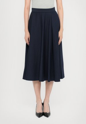 PELOTA - A-line skjørt - blu notte