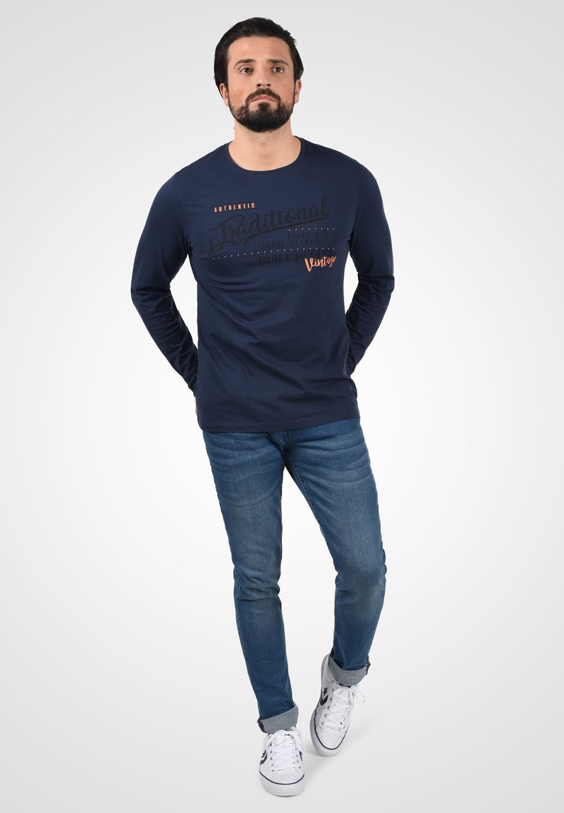 Blend - BHDOPPER - Longsleeve - mood indigo blue, Vergroten