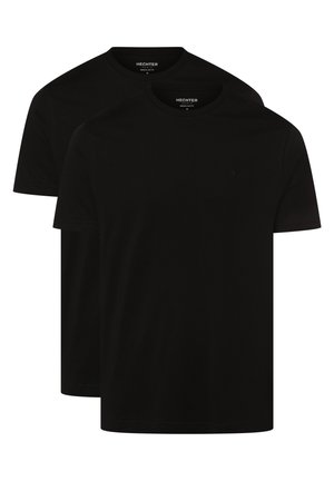 2 PACK - Basic T-shirt - schwarz