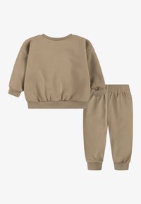 Nike Sportswear ESSENTIAL CREW UNISEX SET - Träningsbyxor - hemp