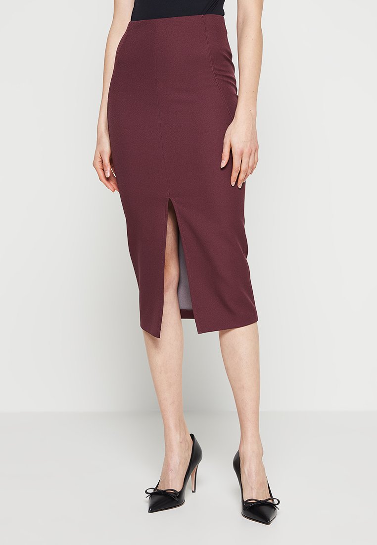 PATRIZIA PEPE Kokerrok bordeauxrood