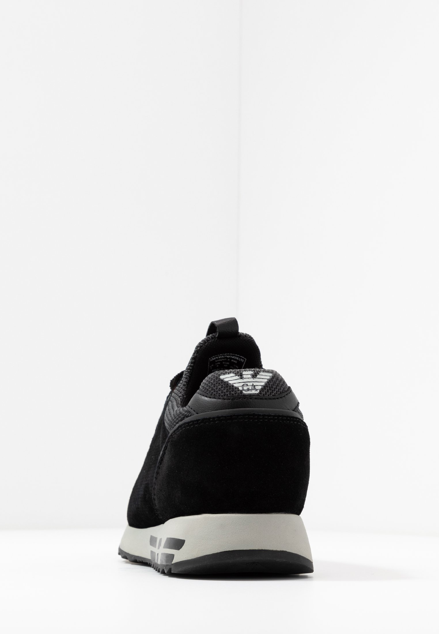 grey armani trainers