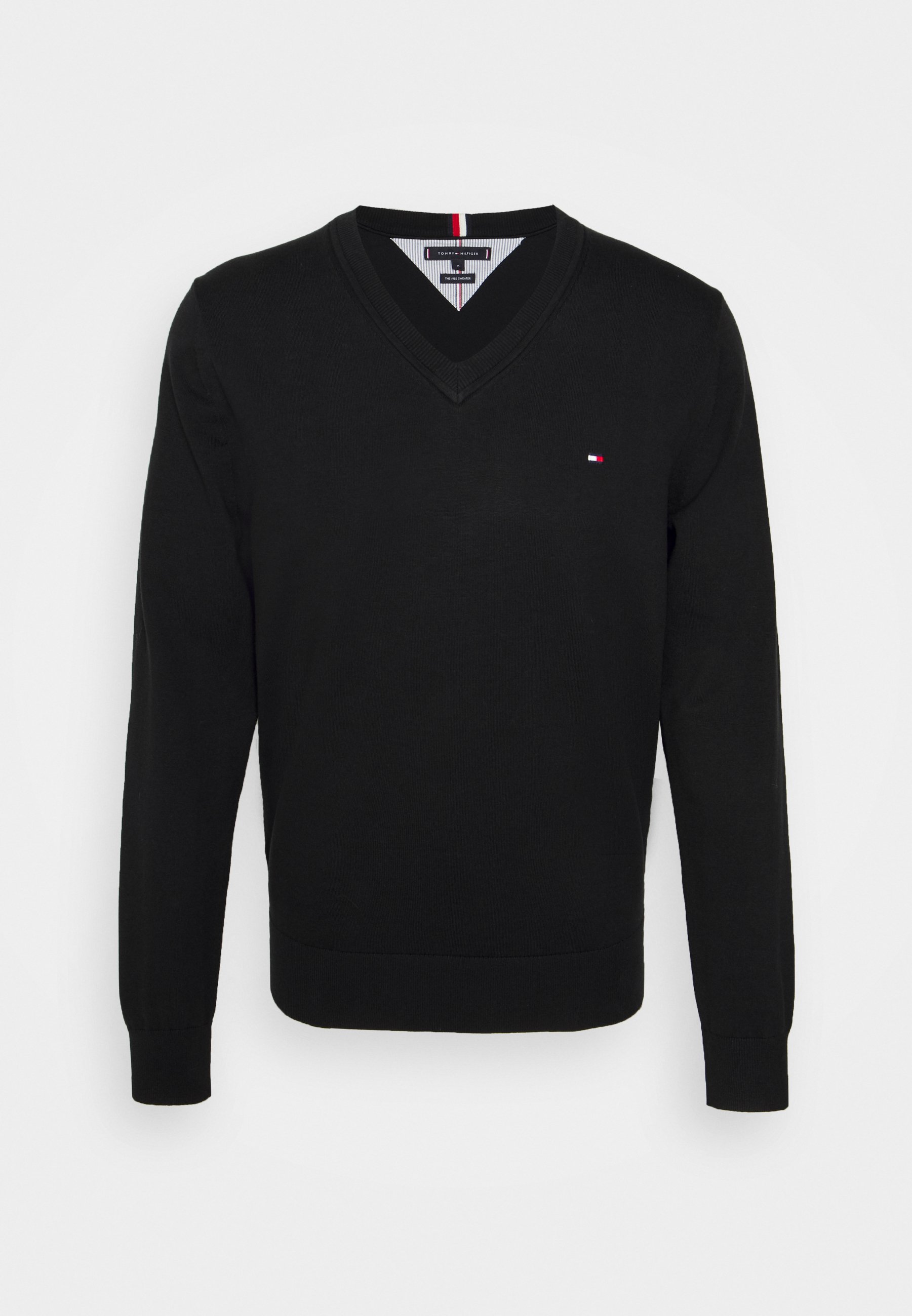 Tommy hilfiger black v neck sweater Clearance