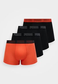 Unselected, black/orange