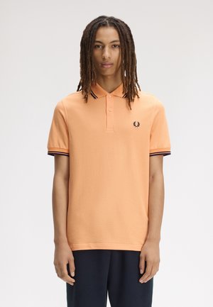 Fred Perry Polo - peach/french navy/french navy