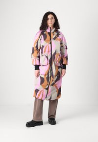 YAS Tall YASSIMILLY PADDED COAT - Cappotto invernale - abbey stone