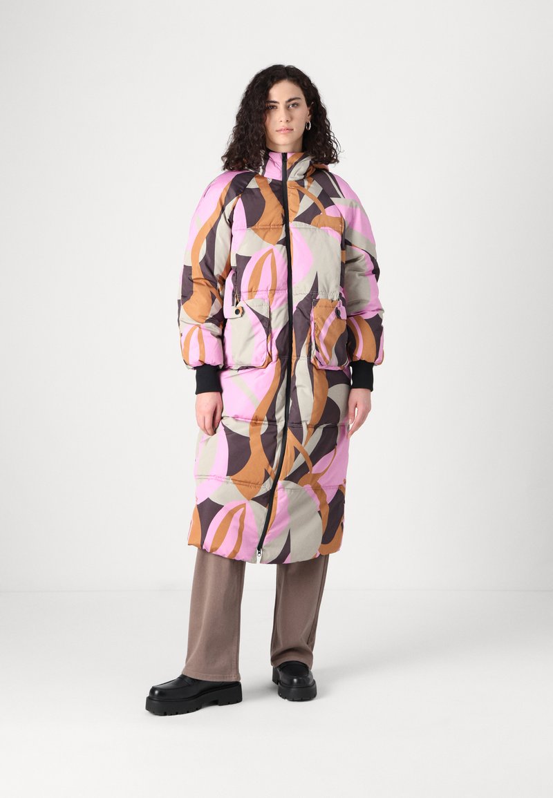 YAS Tall YASSIMILLY PADDED COAT - Cappotto invernale - abbey stone