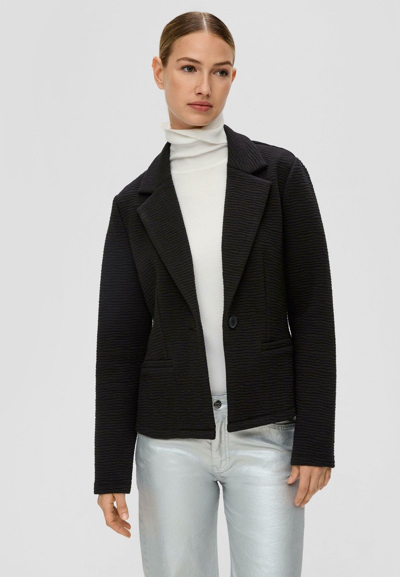 Blazer Homme S.Oliver – Coupe Régulière, Poches à Rabat Et Doublure Satin