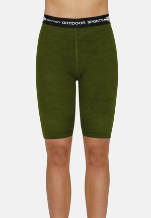 normani Outdoor Sports RWS ULTRALEICHTE MERINO RADLERHOSE UNTERZIEHHOSE - Kurze Sporthose - grün