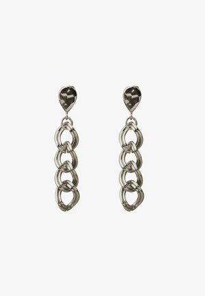 Earrings - silver coloured