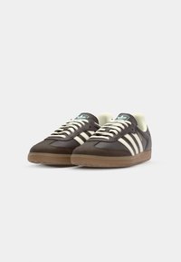 adidas Originals SAMBA OG UNISEX - Trainers - dark brown/off white