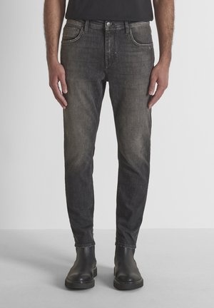Antony Morato, JEANS KARL SKINNY CROPPED FIT IN BLACK DENIM - Vaqueros slim fit - black
