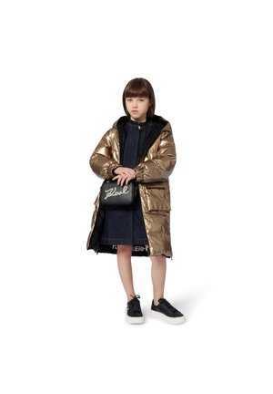 KARL LAGERFELD KIDS REVERSIBLE - Manteau d'hiver - black  gold