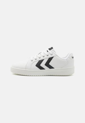 Hummel DERBY COURT LC JR - Sneaker low - black/white