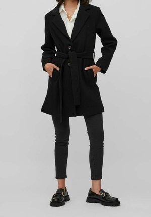 Klassisk frakke - black