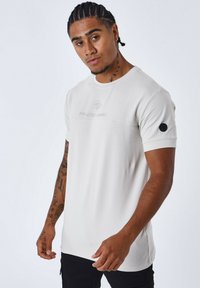 Project X Paris STYLE TECHWEAR - T-shirt imprimé - greige