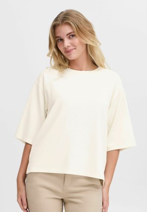 Fransa FRAURORA PU 1 - T-shirt basique - whisper white