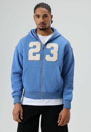 Zip-up sweatshirt - blue