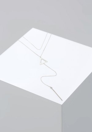 CHOKER TRIANGLE TREND - Halskæder - silver-coloured