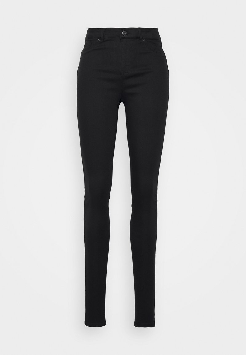 Vero Moda Tall HOT SEVEN  - Calças de ganga de corte skinny - black
