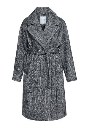 CALEB-CLASSIC - Klassisk frakke - herringbone grey