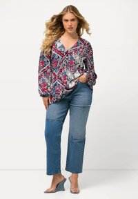 Ulla Popken Džíny Straight Fit - blue denim