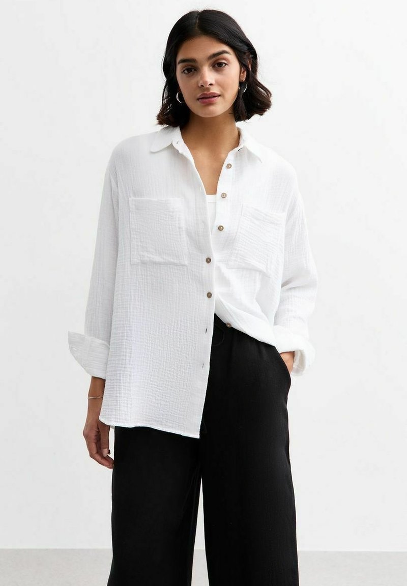 New Look - TEXTURE  - Chemisier - white, Agrandir