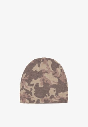 Bershka, PRINTED - BEANIE - Bonnet - khaki