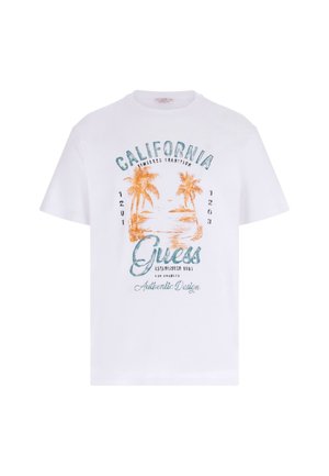 Guess, Camiseta estampada - weiß