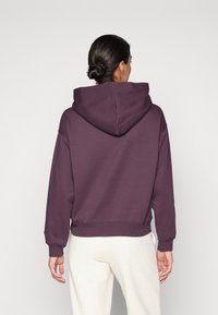 Fabletics COZY HOODIE - Kapucni - deep plum