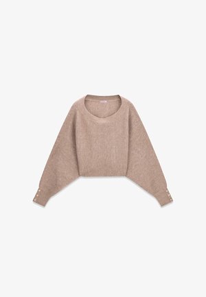 Guess, LS BOAT NECK EMILY SWTR - Pullover - beige