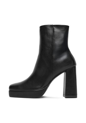 WITH A BLOCK - Augstpapēžu puszābaki - black