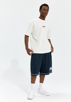 House, SHORTS MIT DRUCK - Tracksuit bottoms - navy