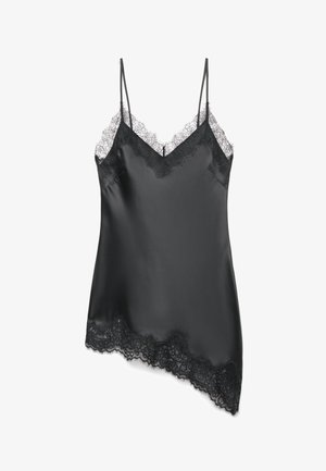 Calliope, CANOTTA PIZZO - Blouse - ultrablack