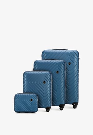 WITTCHEN LUGGAGE SET WITH WASH BAG FROM ABS - Sada zavazadel - dark blue