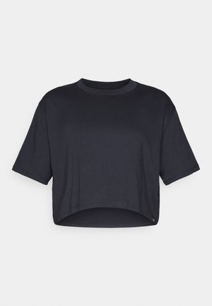 Under Armour RIVAL - Basic T-shirt - black/white