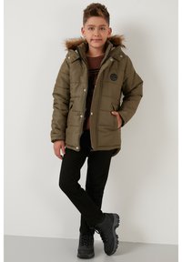 LELA REGULAR FIT - Winterjas - dark khaki