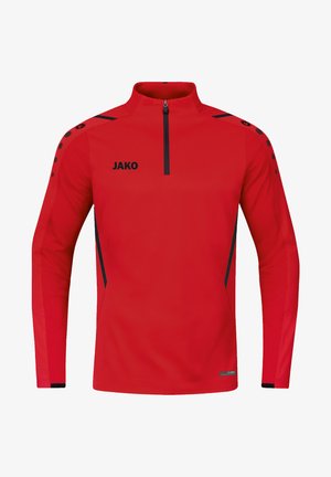 ZIPTOP CHALLENGE - Sweatshirt - rotschwarz