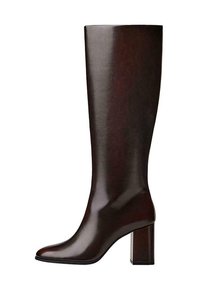 BLOCK  - Magassarkú csizmák - brown