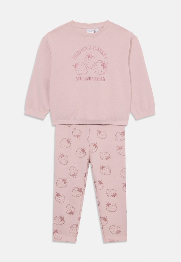 NMFVILUBA SET - Tracksuit bottoms - burnished lilac