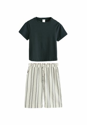 REGULAR FIT-SET - Pyjama set - black stripe