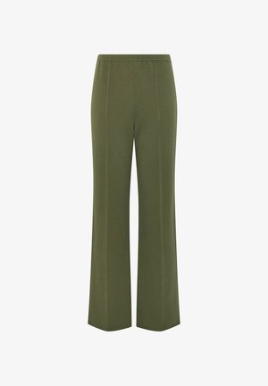 Long Tall Sally, TALL WIDE LEG TROUSERS - Broek - khaki