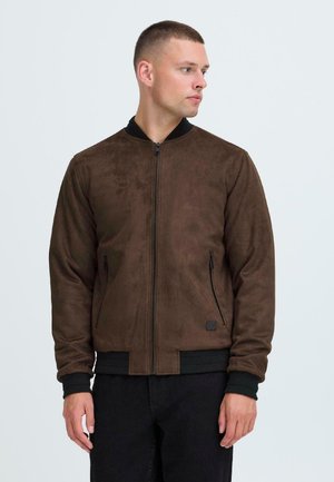 Kunstlederjacke - seal brown