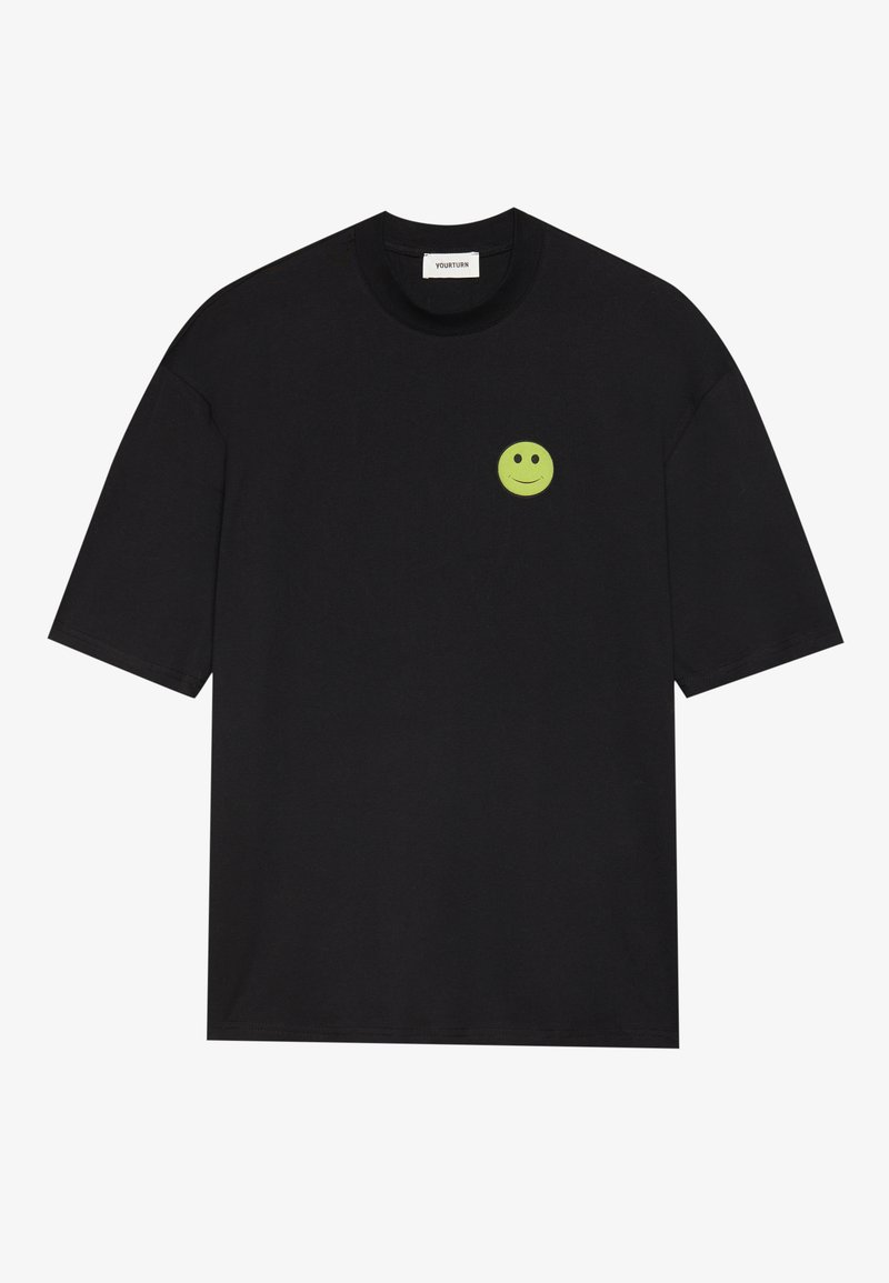 YOURTURN T-shirt print zwart YOURTURN T-shirt print zwart