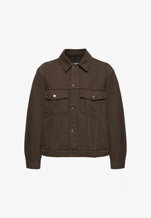 PULL&BEAR, TRUCKER - JACKET - Summer jacket - brown